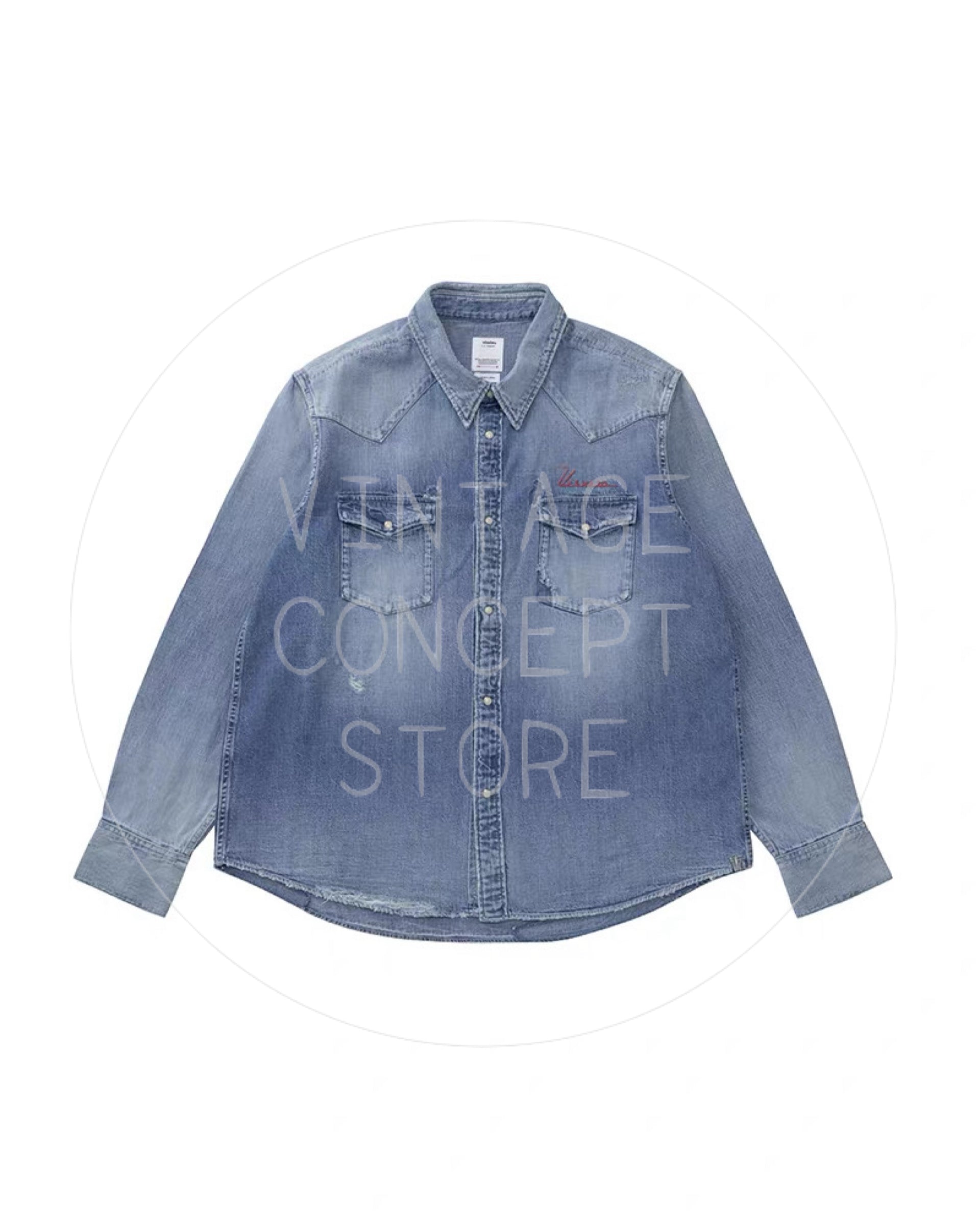 visvim 25AW SOCIAL SCULPTURE SHIRT CRASH